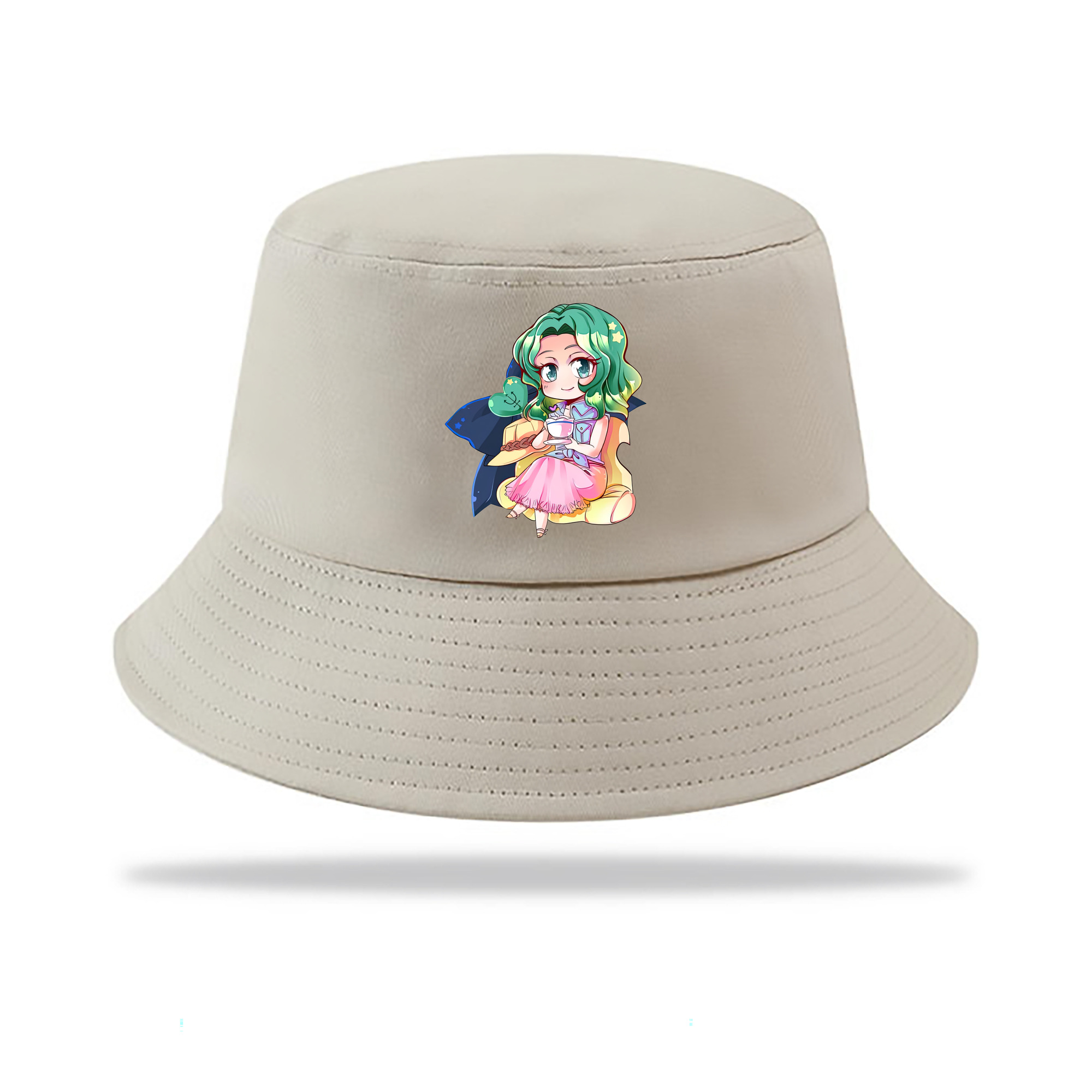 （画像用） 美少女戦士セーラームーン 海王 みちる（かいおう みちる） Sailor Moon Kaiou Michiru アウトドア日除けバケットハット